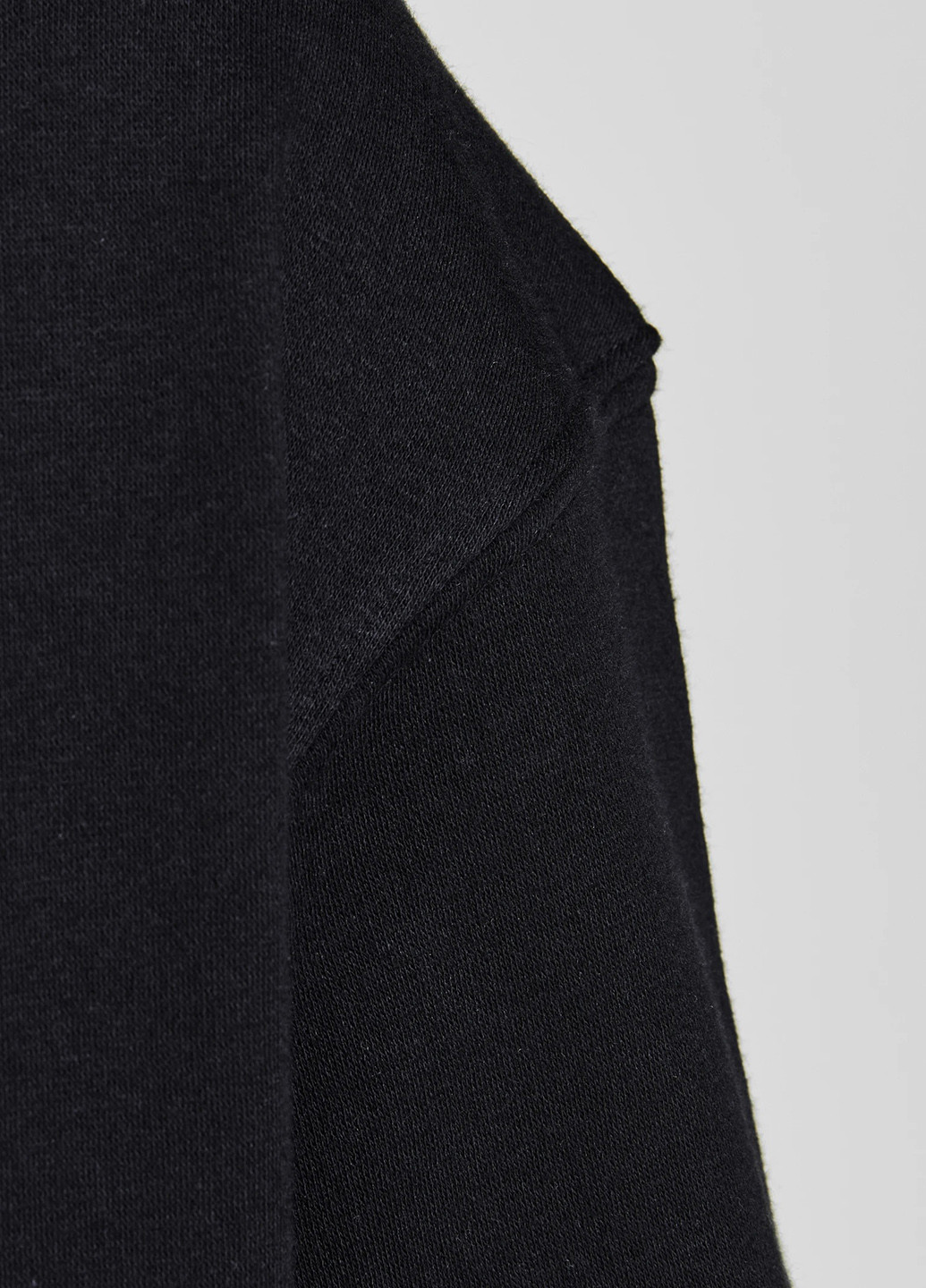 Чорний світшот Jack & Jones однотонний без декору (354686431)