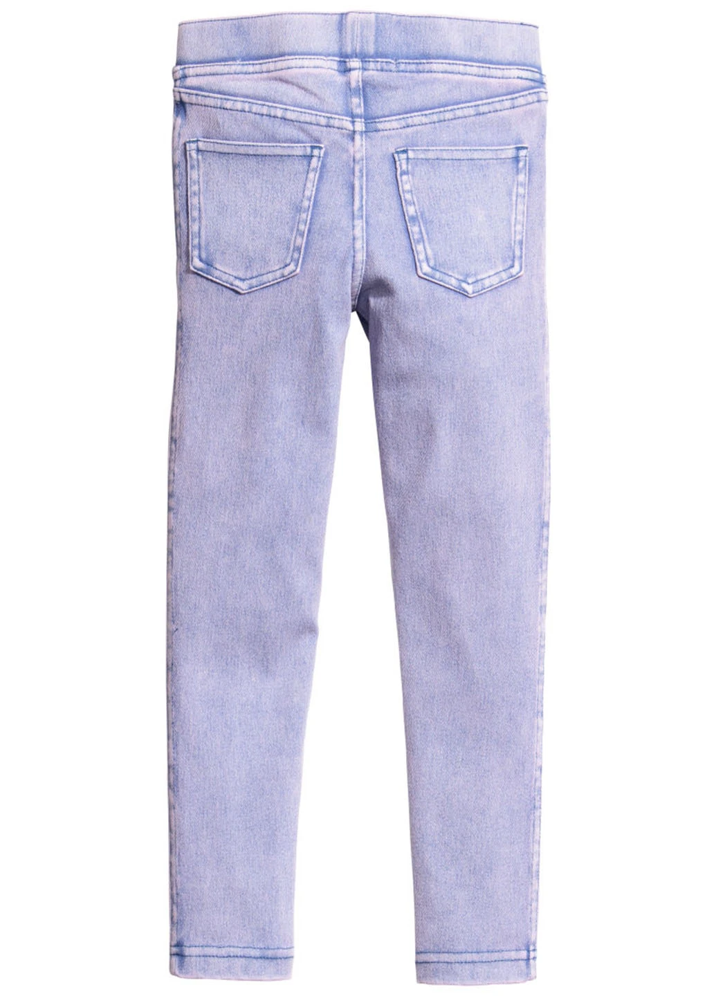 Фиолетовые демисезонные джеггинсы H&M