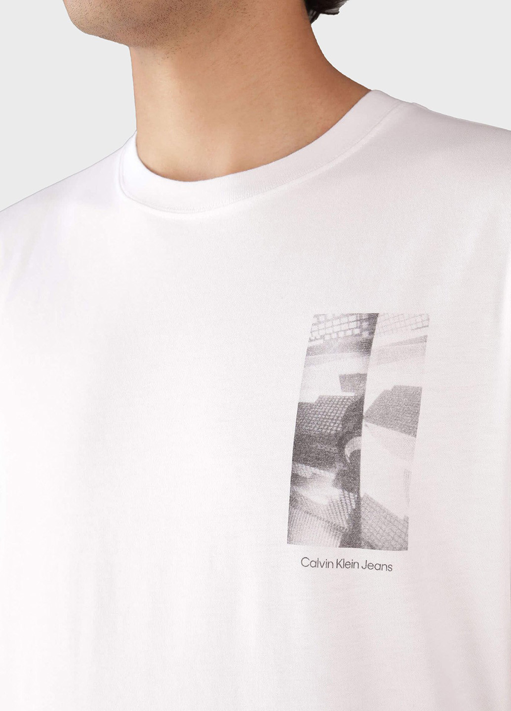 Белая футболка Calvin Klein Jeans