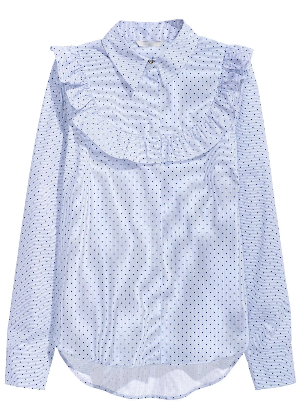 Светло-голубая блуза H&M
