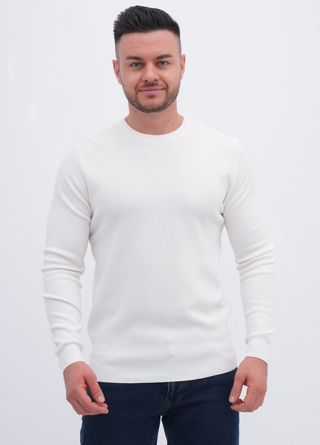 Белый демисезонный джемпер джемпер Trend Collection