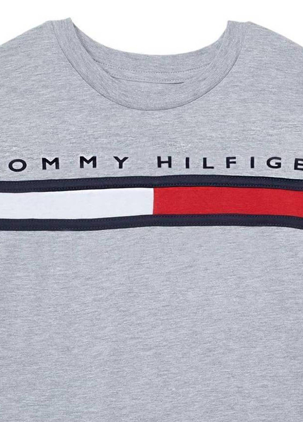 Сіра літня футболка Tommy Hilfiger
