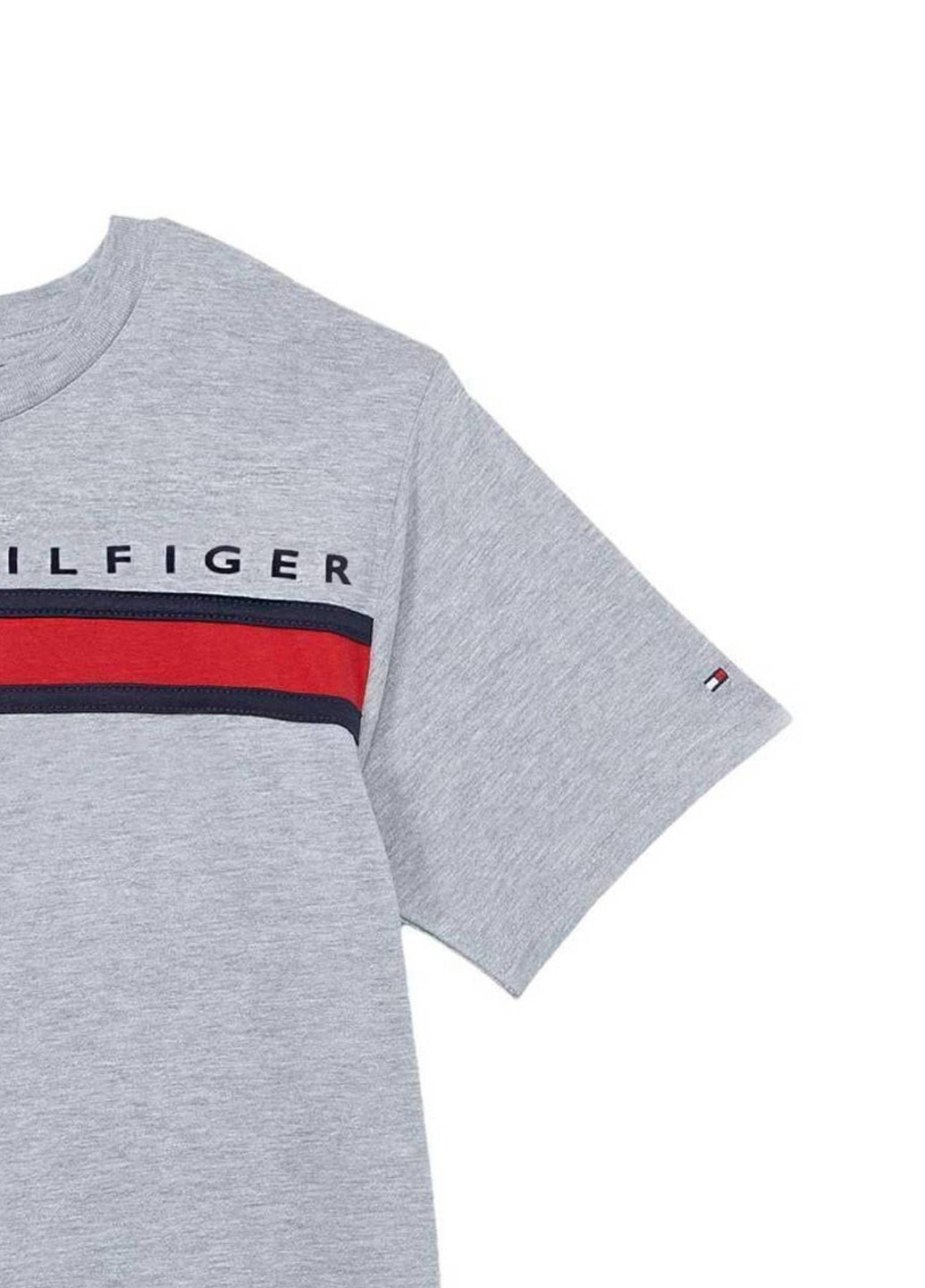 Сіра літня футболка Tommy Hilfiger