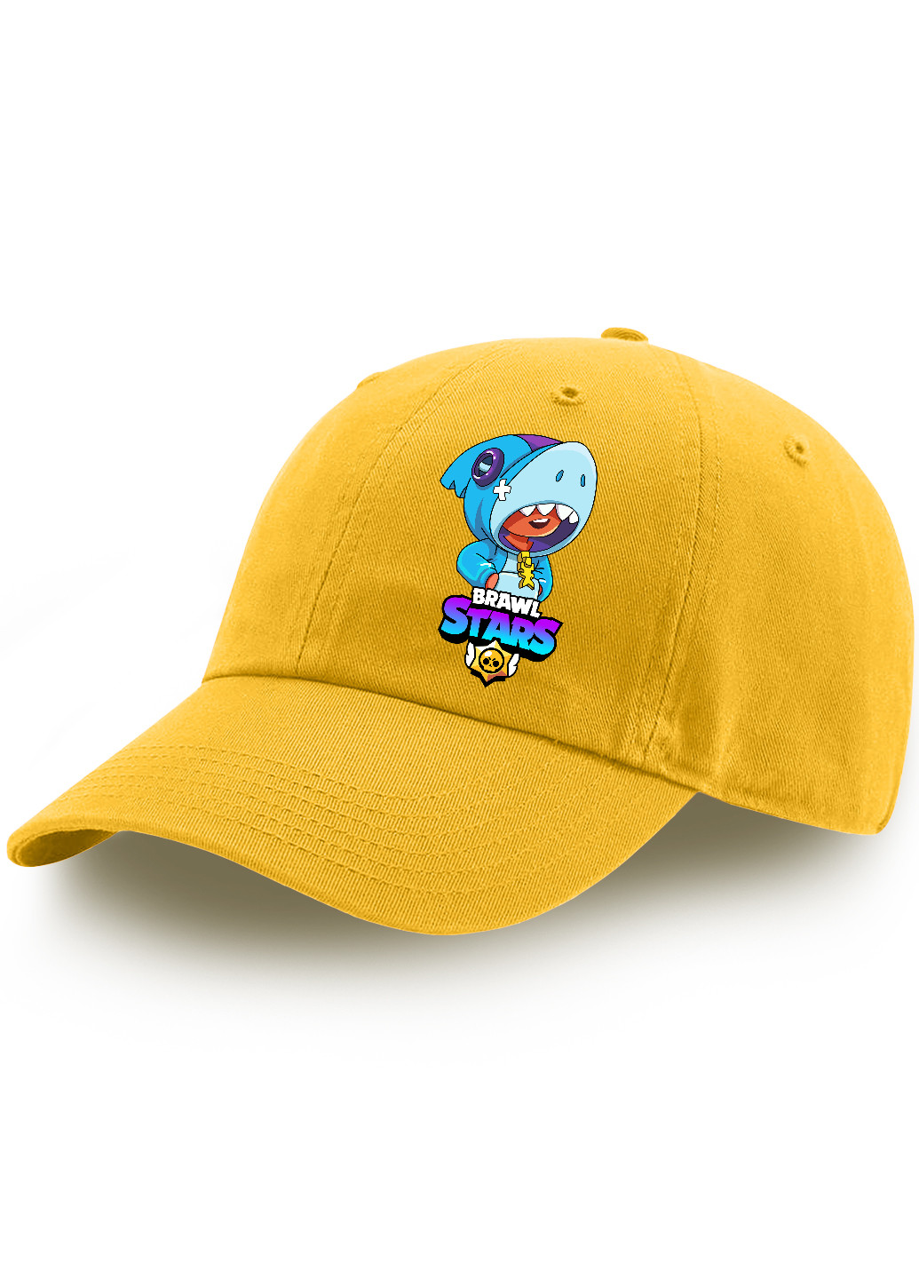 Кепка Леон Акула Бравл Старс (Leon Shark Brawl Stars) (9273-1016) MobiPrint (216961177)