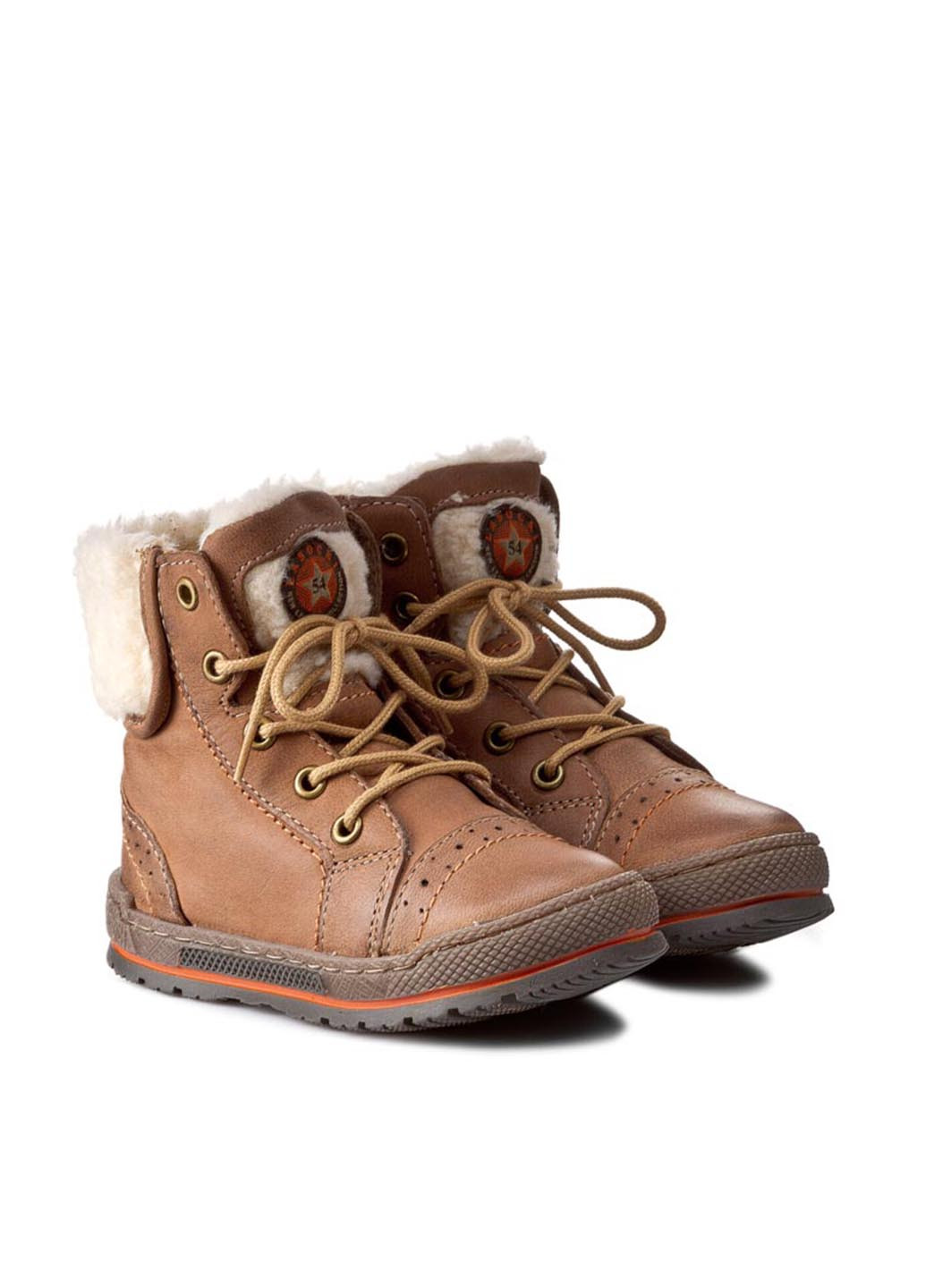 Светло-коричневые кэжуал зимние черевики lasocki kids ci12-2608-01 Lasocki Kids