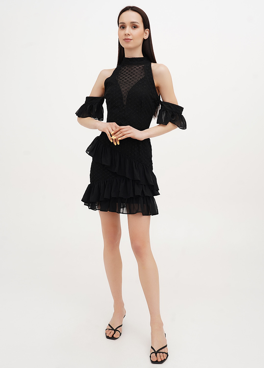 Чорна вечірня, святковий сукня Babylon однотонна