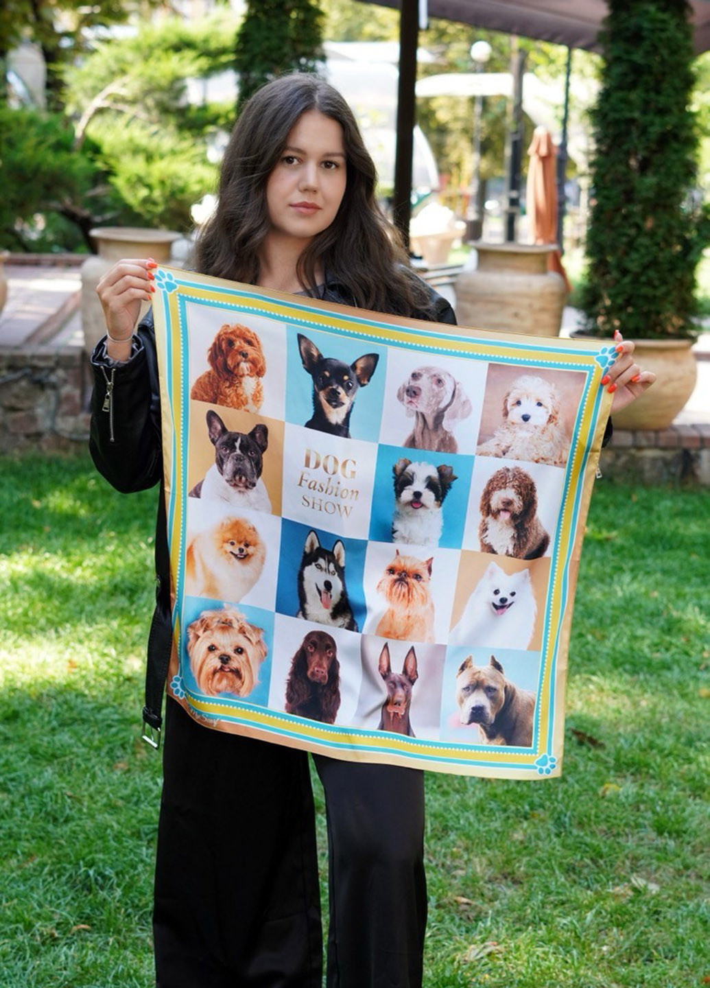 Платок, 70х70 см My Scarf (368110879)