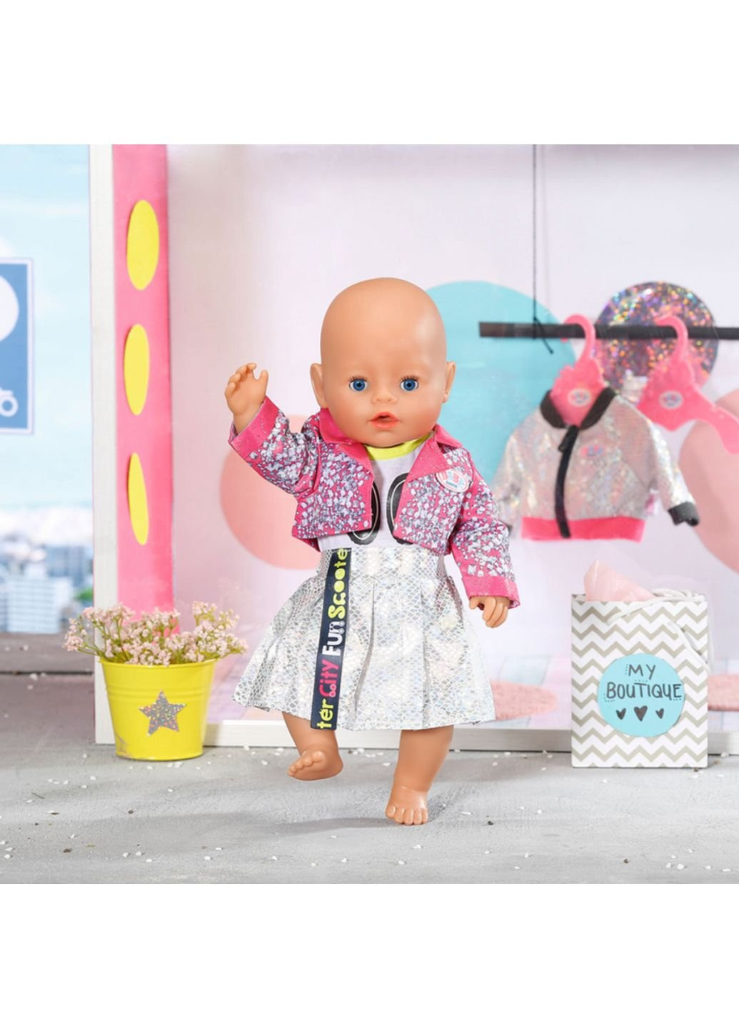 Аксессуар к кукле Набор одежды для куклы BABY born - Прогулка по городу Zapf (252250641)