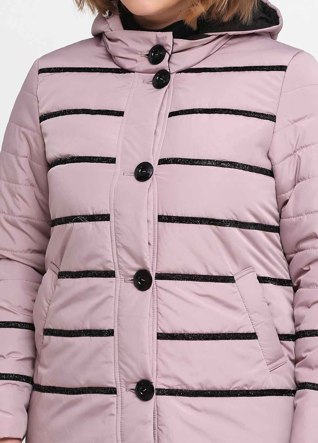 Бледно-розовая демисезонная куртка Aranda