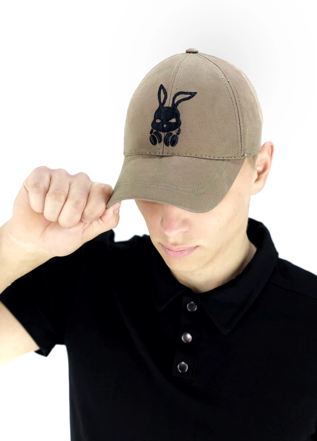 Кепка bunny logo хакі One size Intruder (208783912)