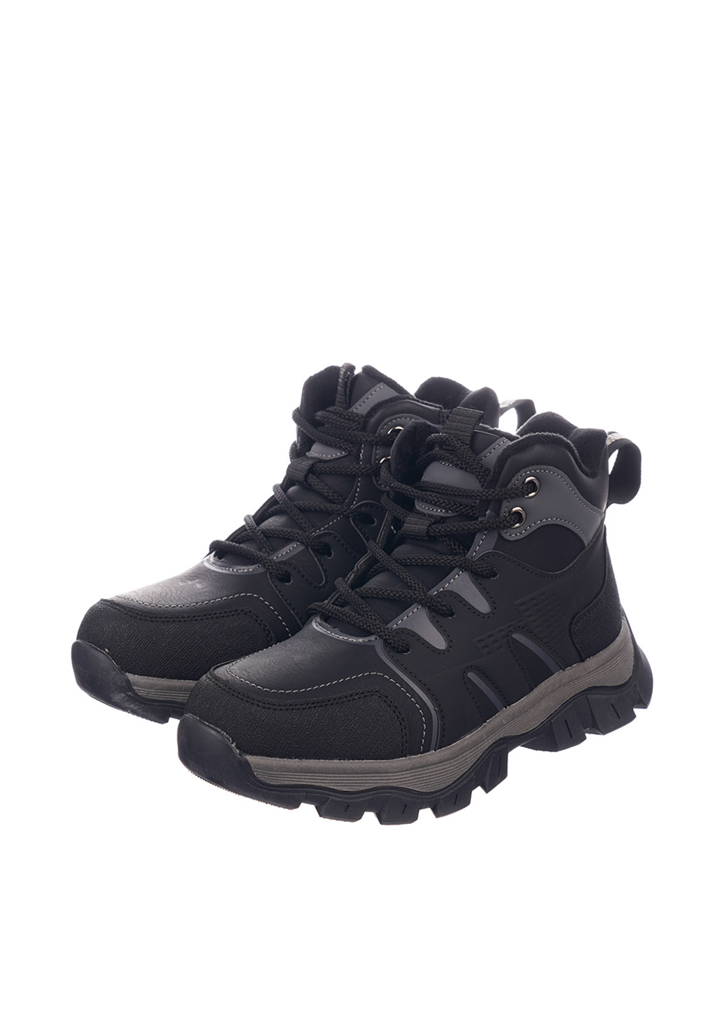 Черные кэжуал зимние ботинки UTRAND