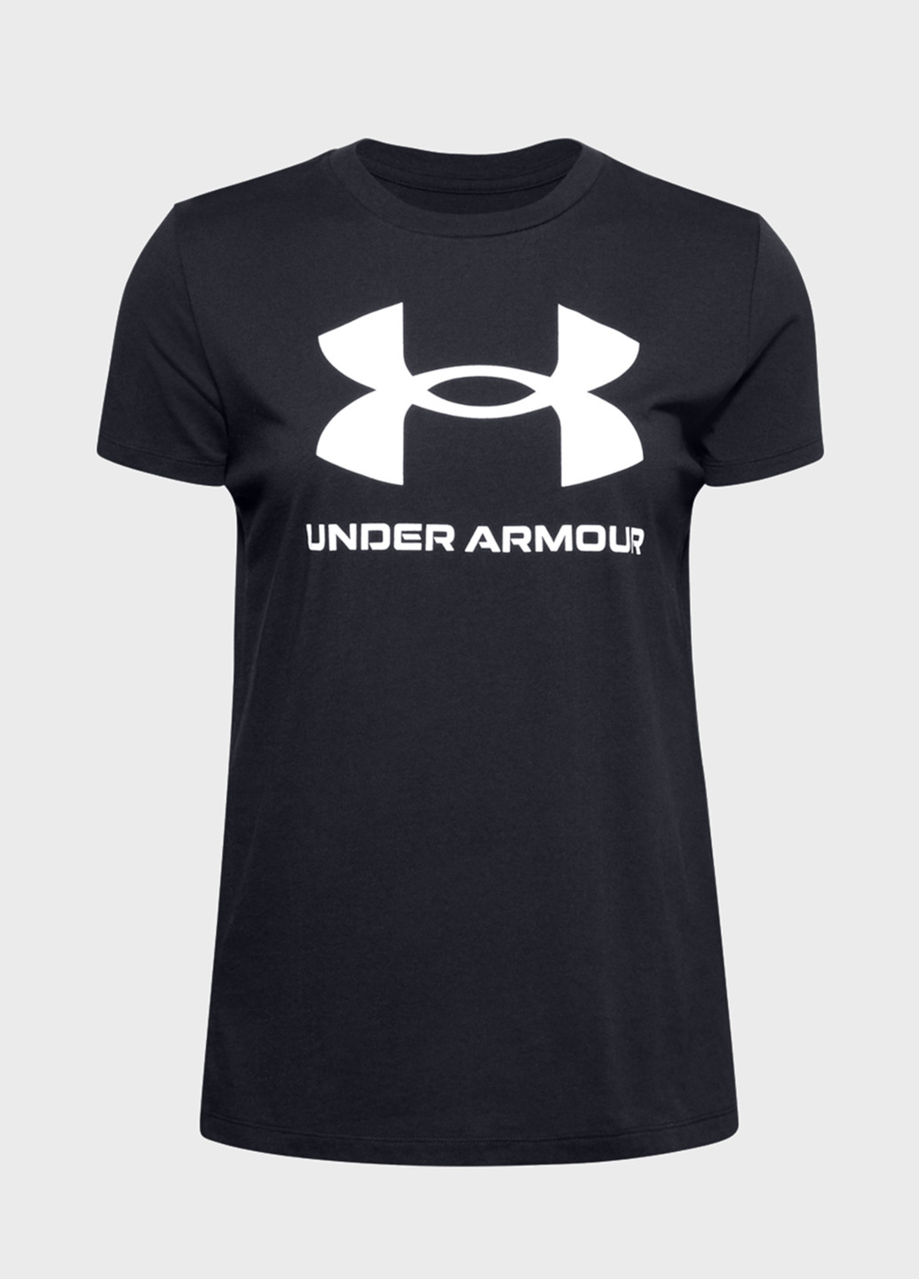 Чорна всесезон футболка Under Armour