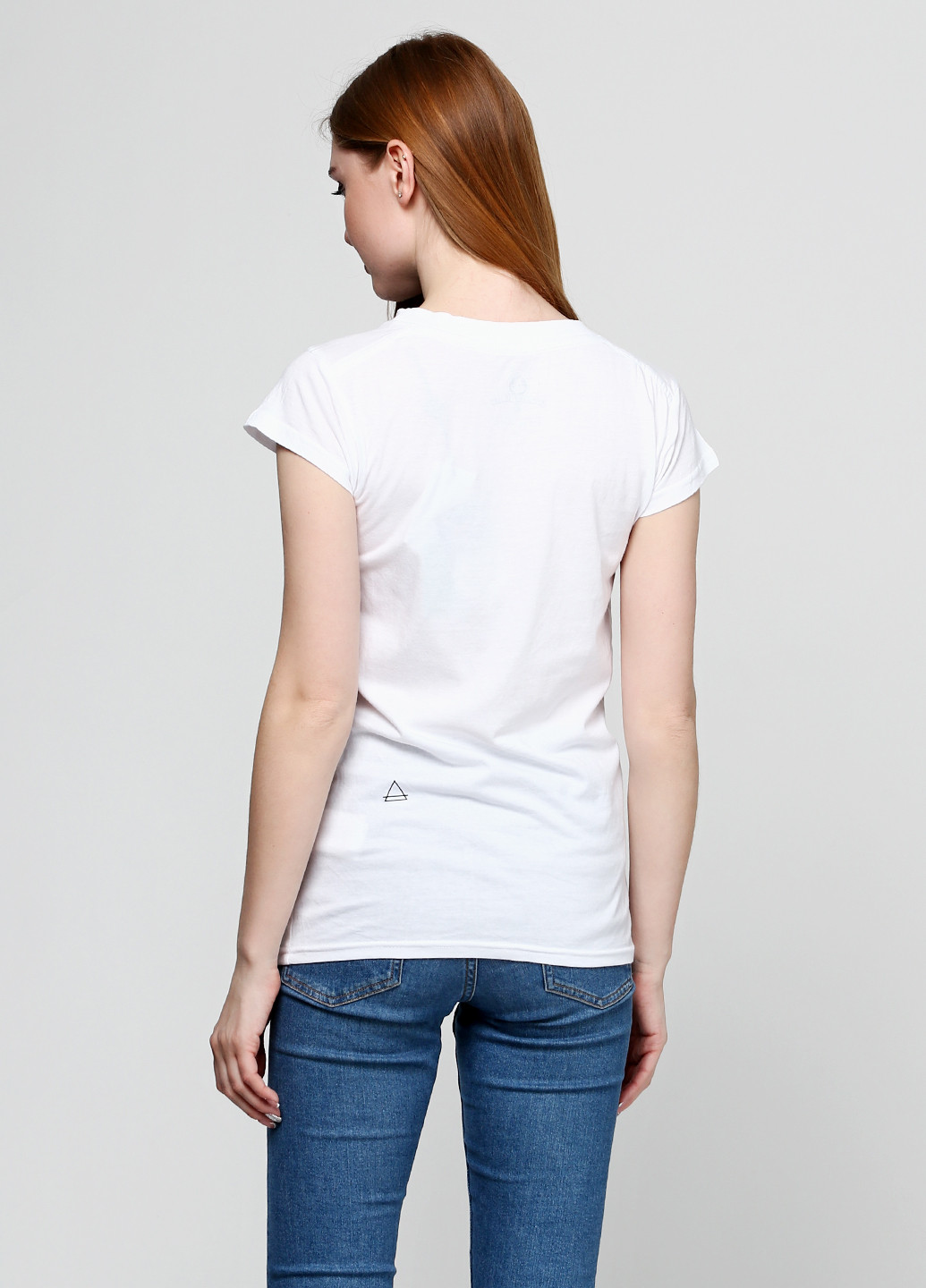 Белая летняя футболка Eleven Paris