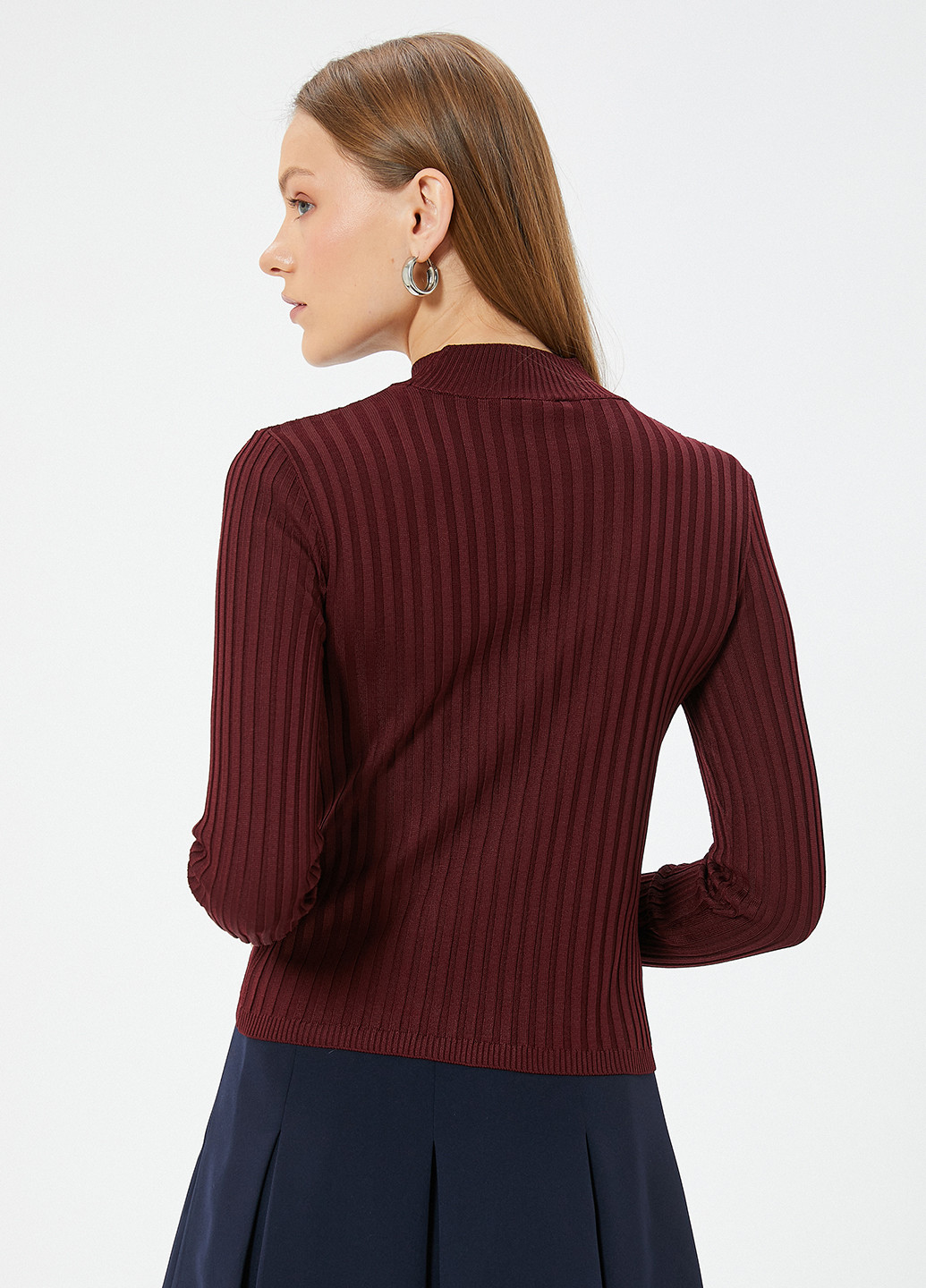 Темно-бордовий демісезонний светр KOTON