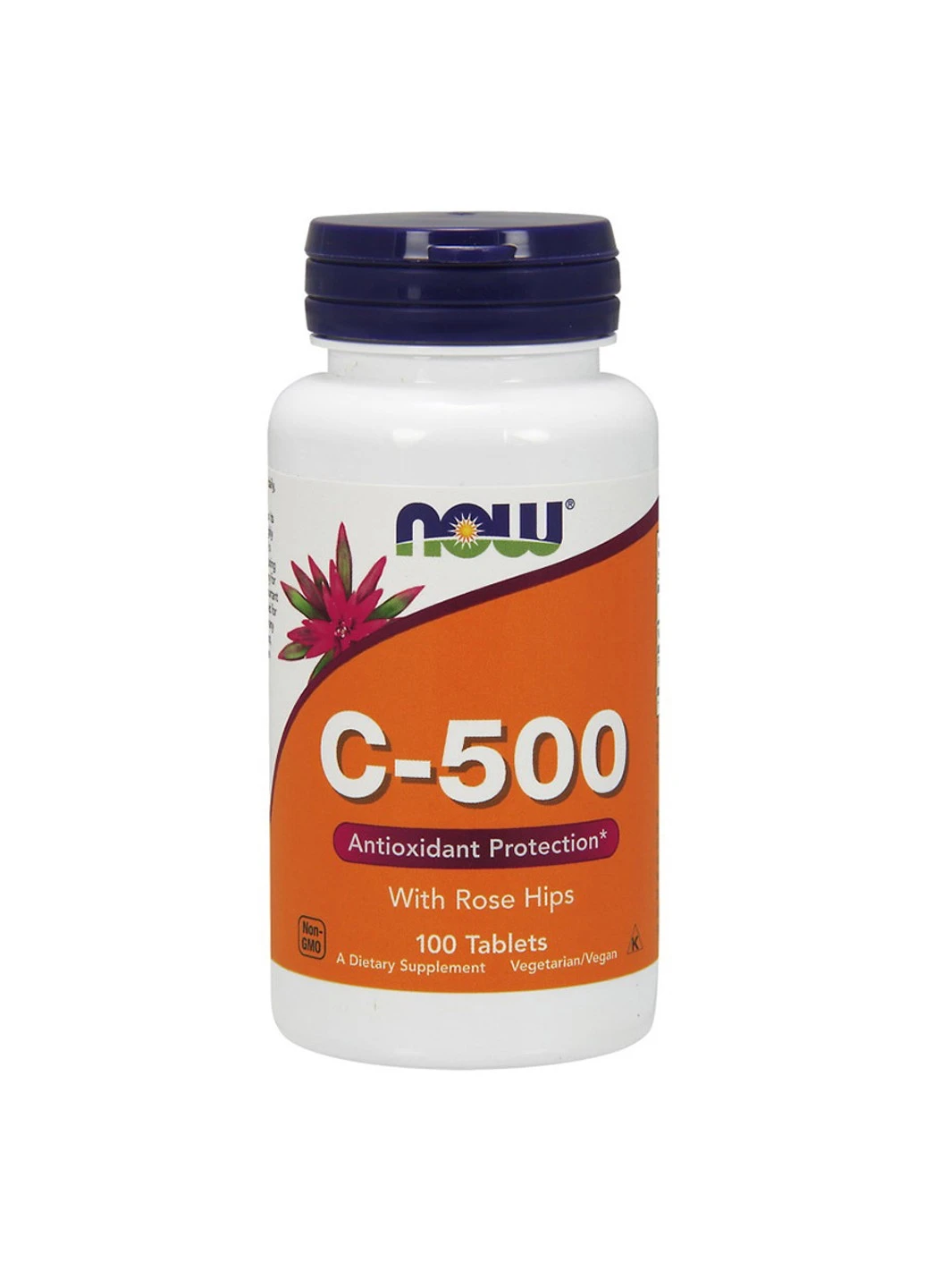 Витамин С C-500 with rose hips 100 таблеток Now Foods (255409800)