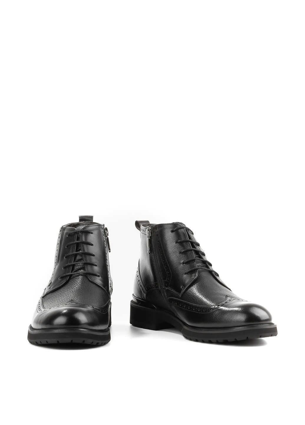 Черные зимние ботинки дезерты Arzoni Bazalini