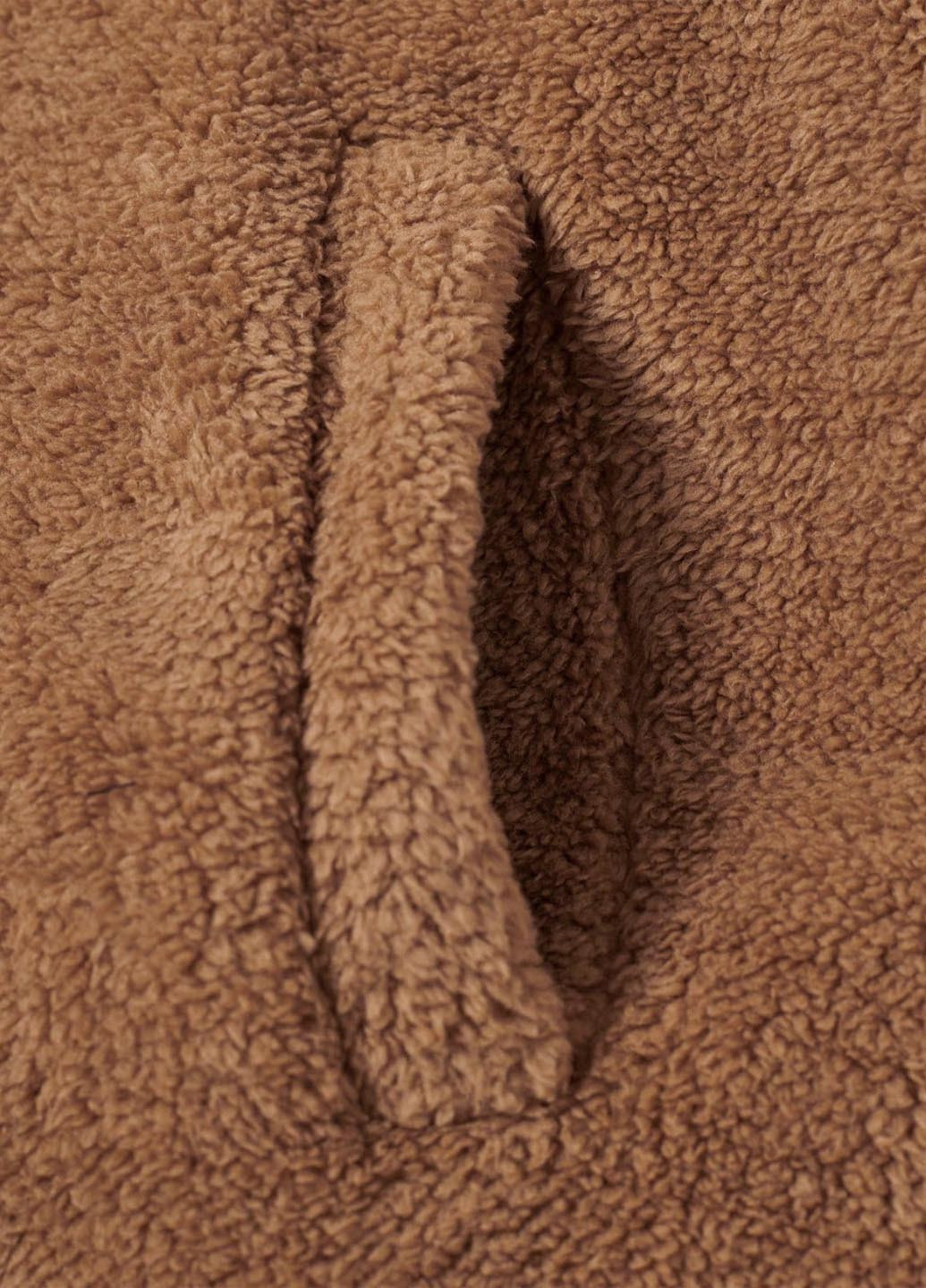 Коричнева демісезонна куртка SHEIN