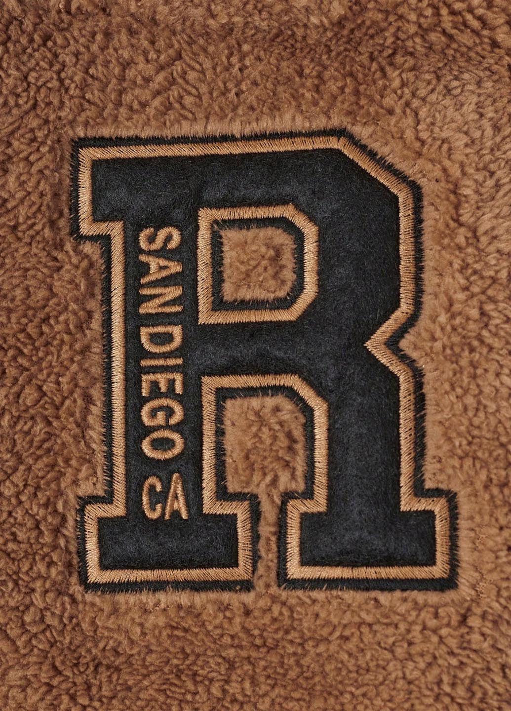 Коричнева демісезонна куртка SHEIN