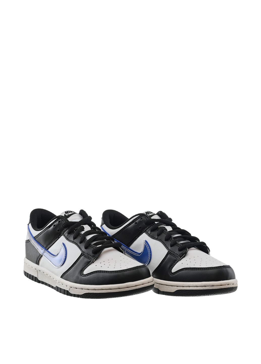 Черно-белые демисезонные кроссовки fd0689-001_2024 Nike Dunk Low Next Nature