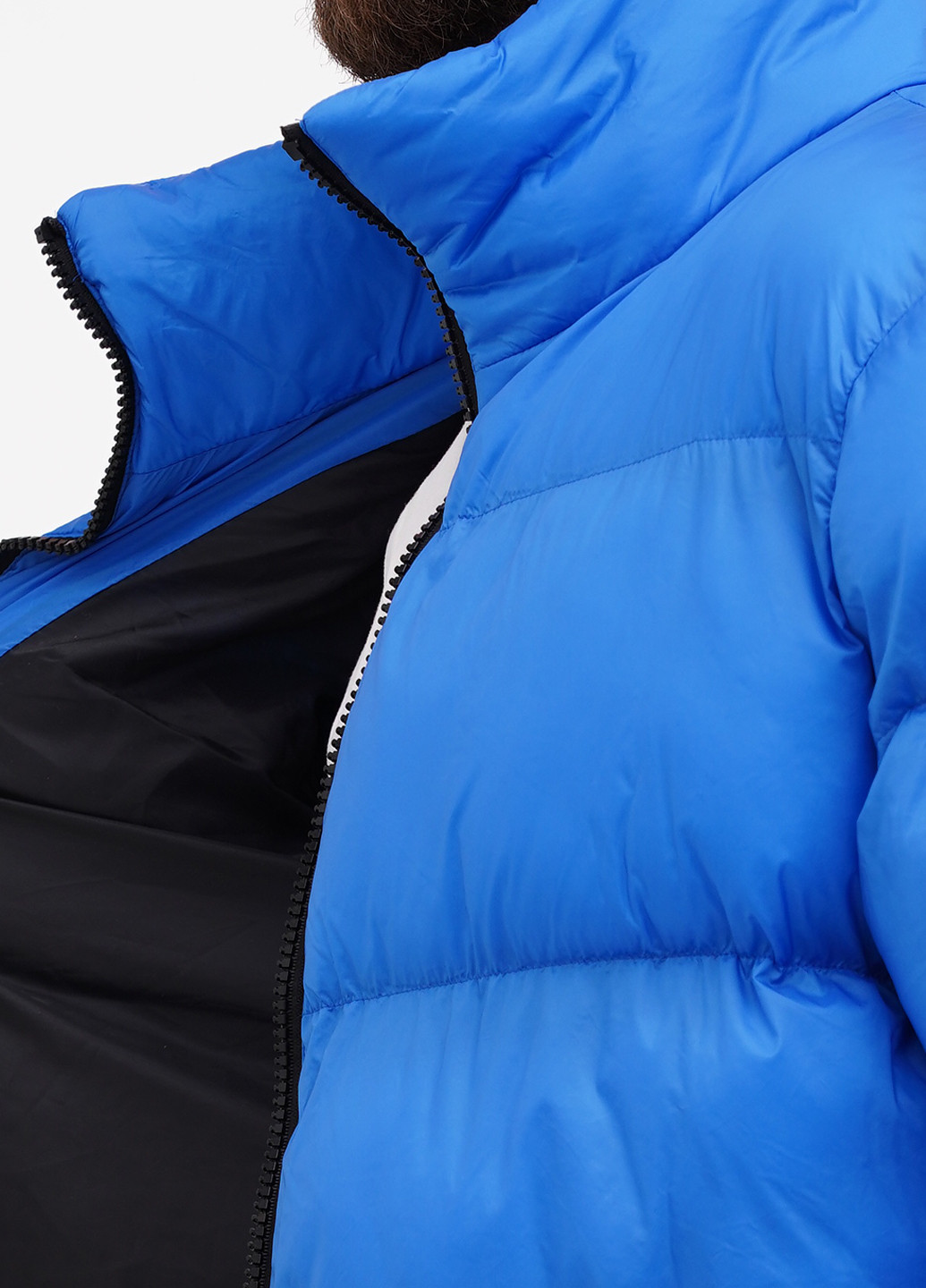 Синяя демисезонная куртка Boohoo