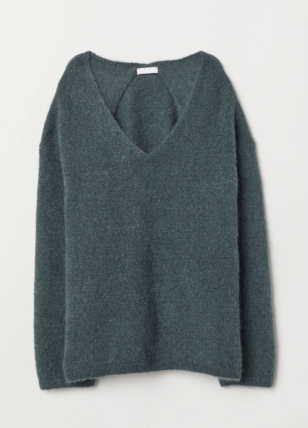 Зеленый демисезонный свитер H&M