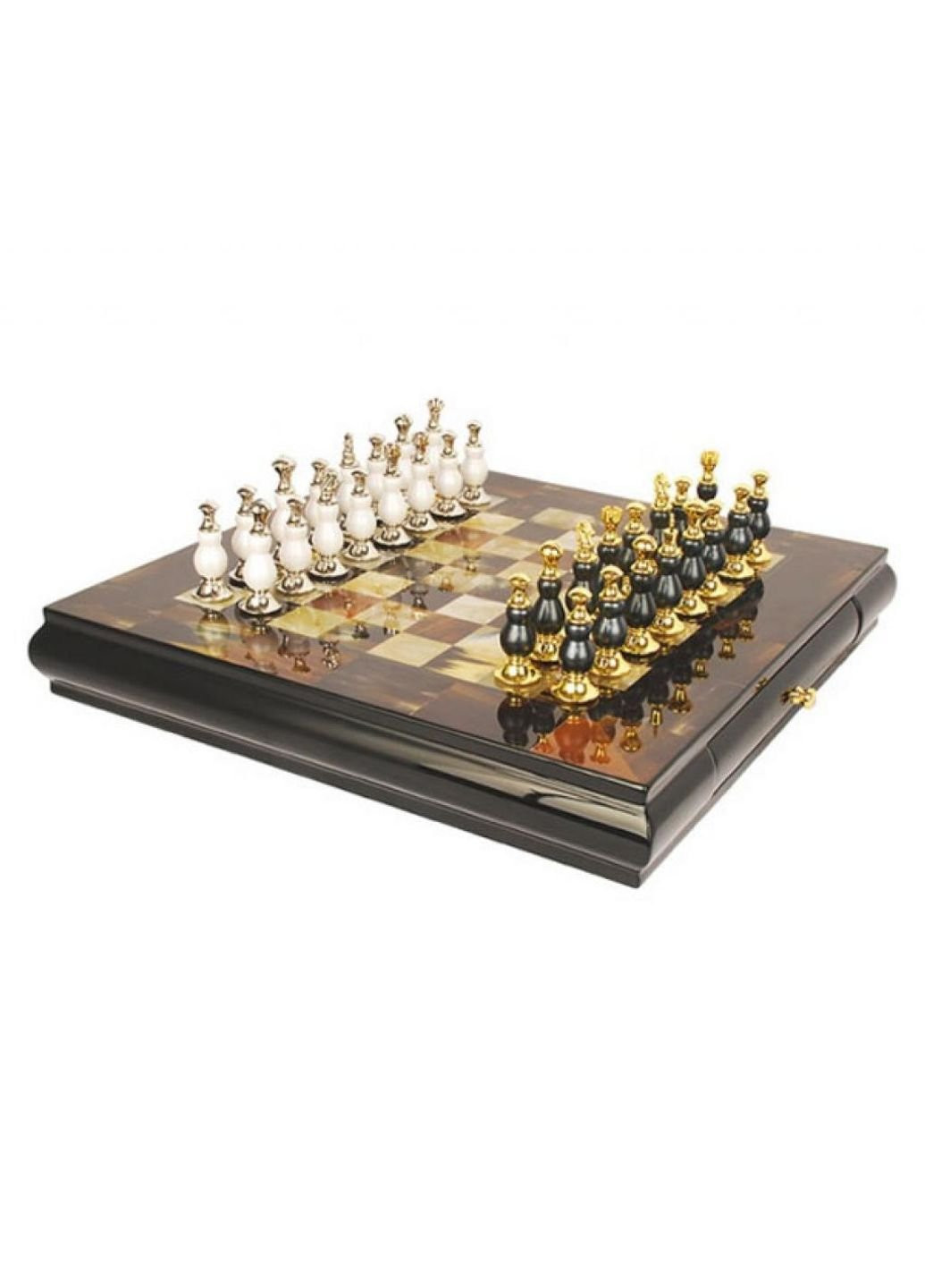 Настільна гра Шахи, коричнева дошка з малюнком Voltronic (252156538)