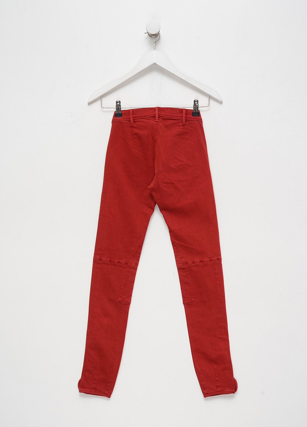 Терракотовые джинсовые демисезонные зауженные брюки Ralph Lauren