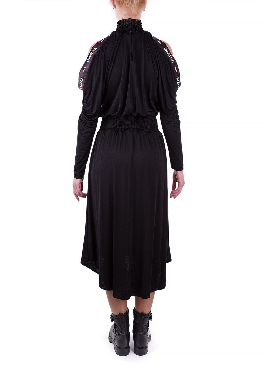 Черное кэжуал платье Gaelle