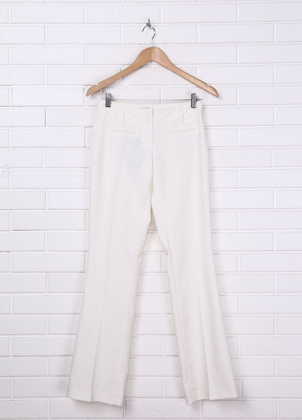 Белые кэжуал летние прямые брюки Vero Moda