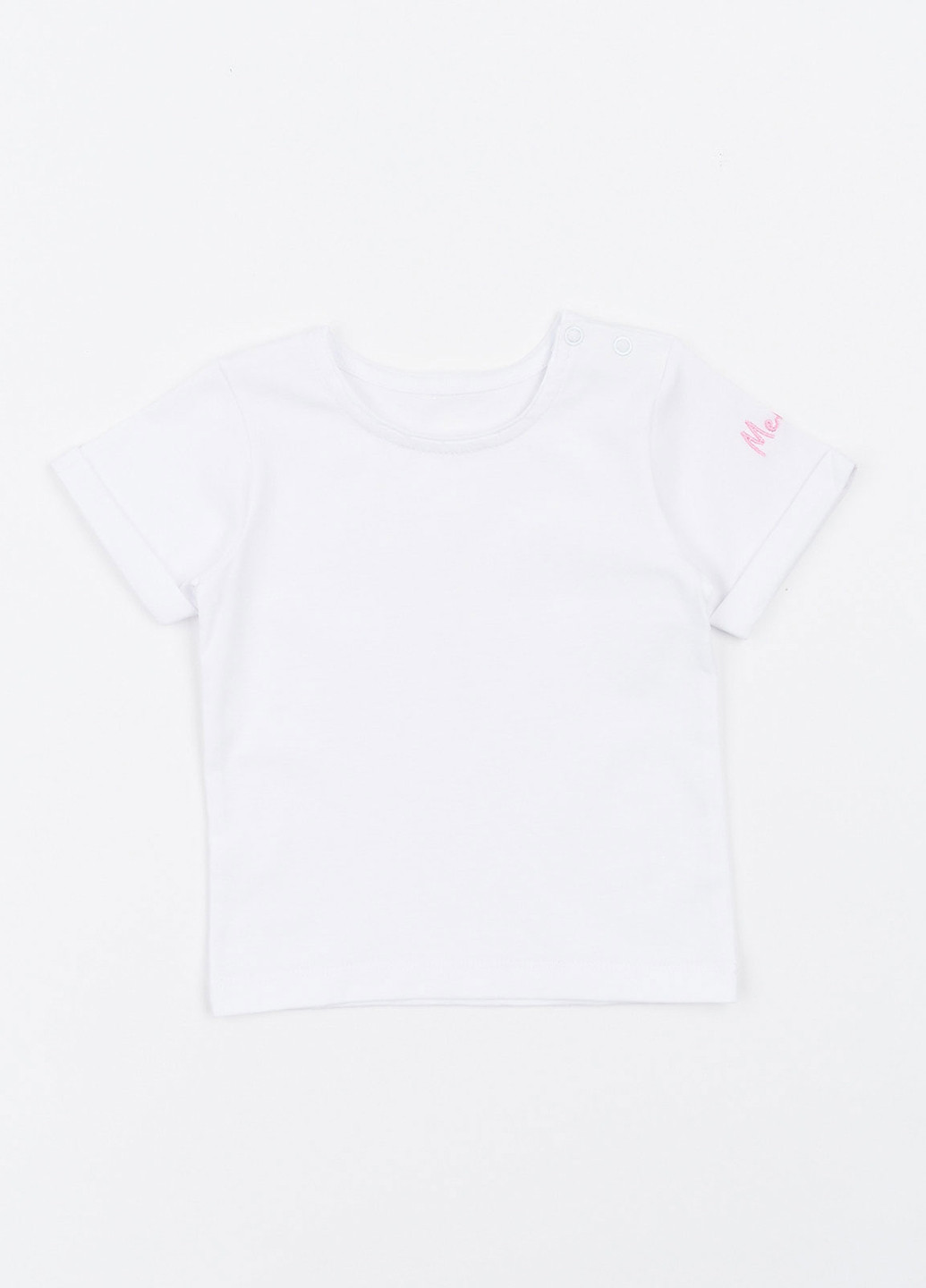 Рожевий демісезонний комплект (футболка, комбінезон) Ляля