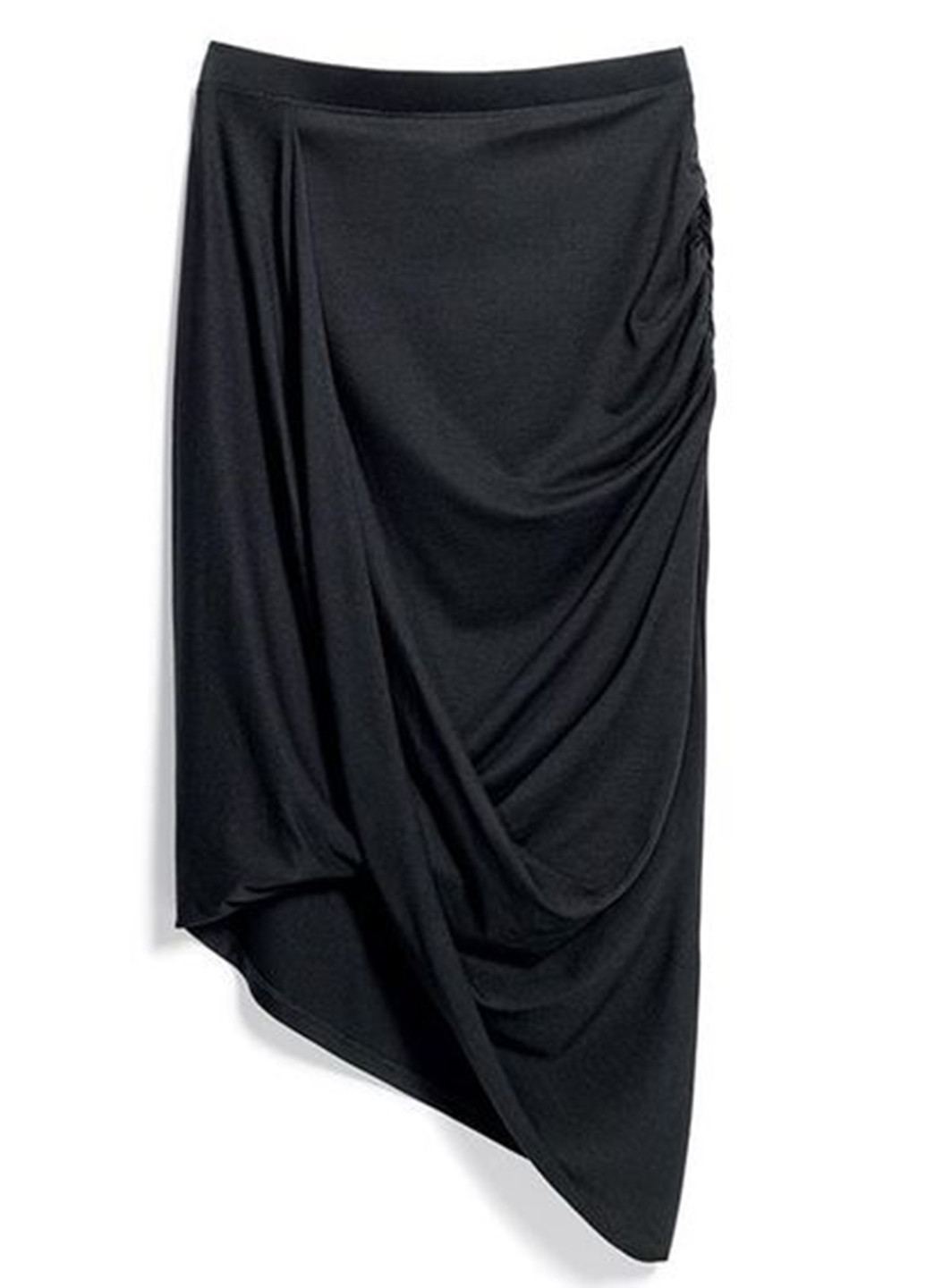 Черная кэжуал однотонная юбка Mark