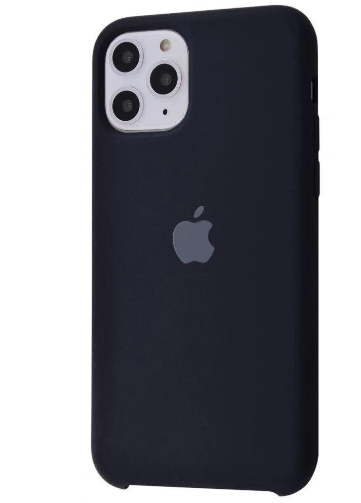 Силиконовый Чехол Накладка Silicone Case для iPhone 11 Pro Max Black No Brand (254091524)