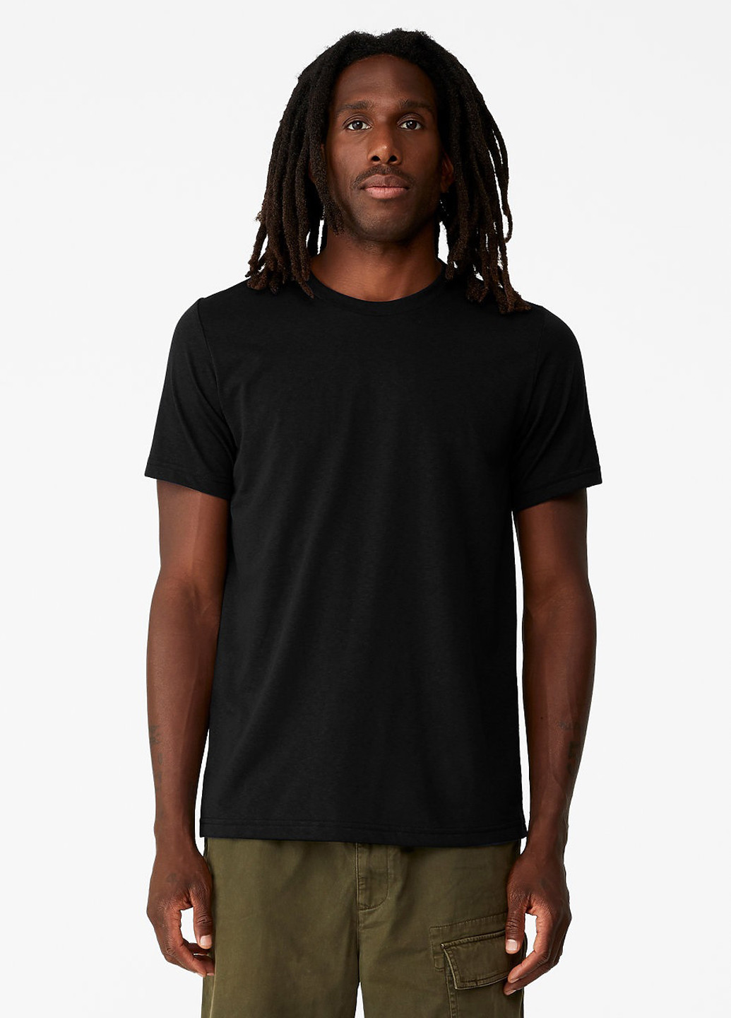 Черная футболка Canvas