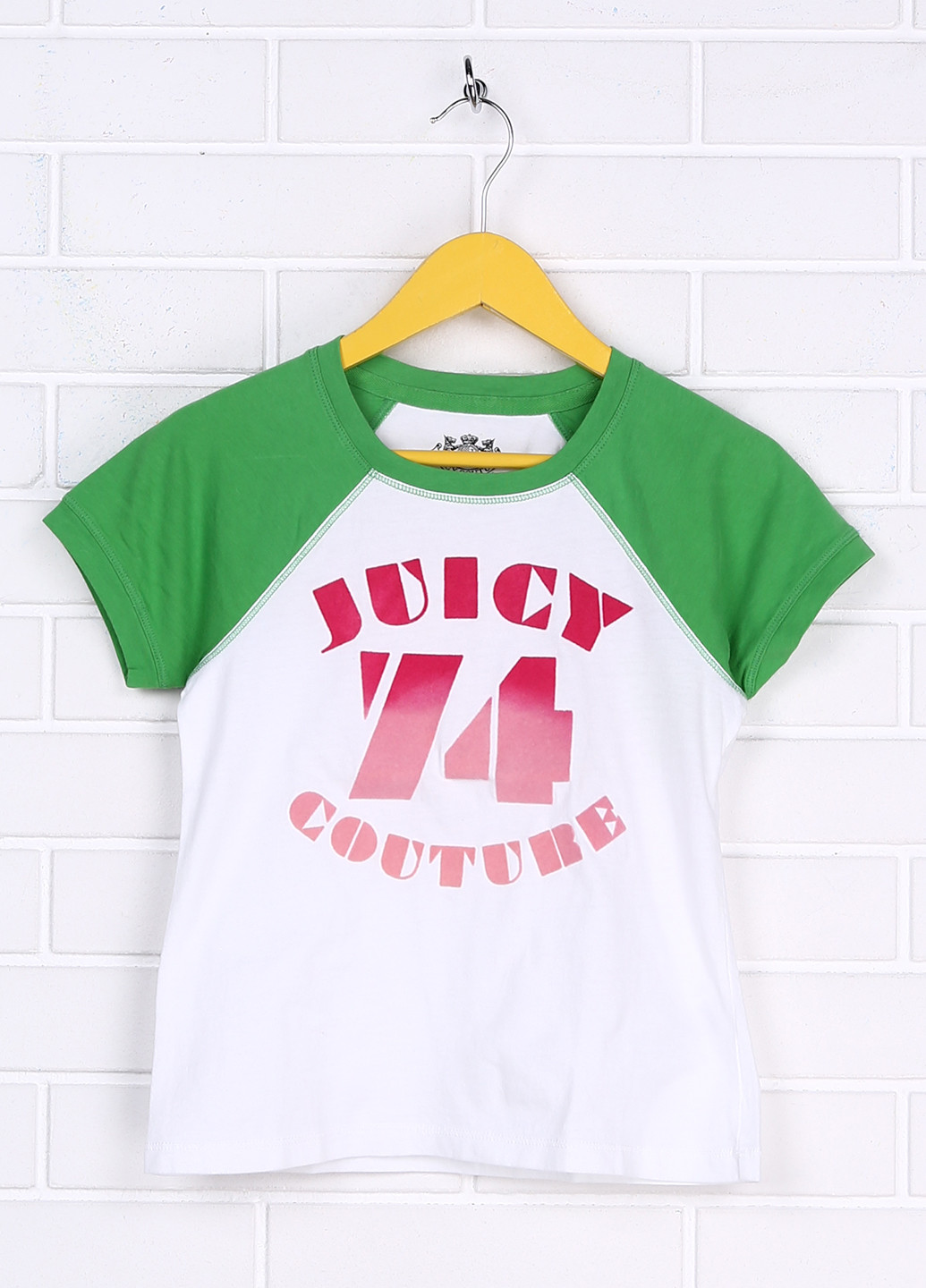 Зелена літня футболка з коротким рукавом Juicy Couture