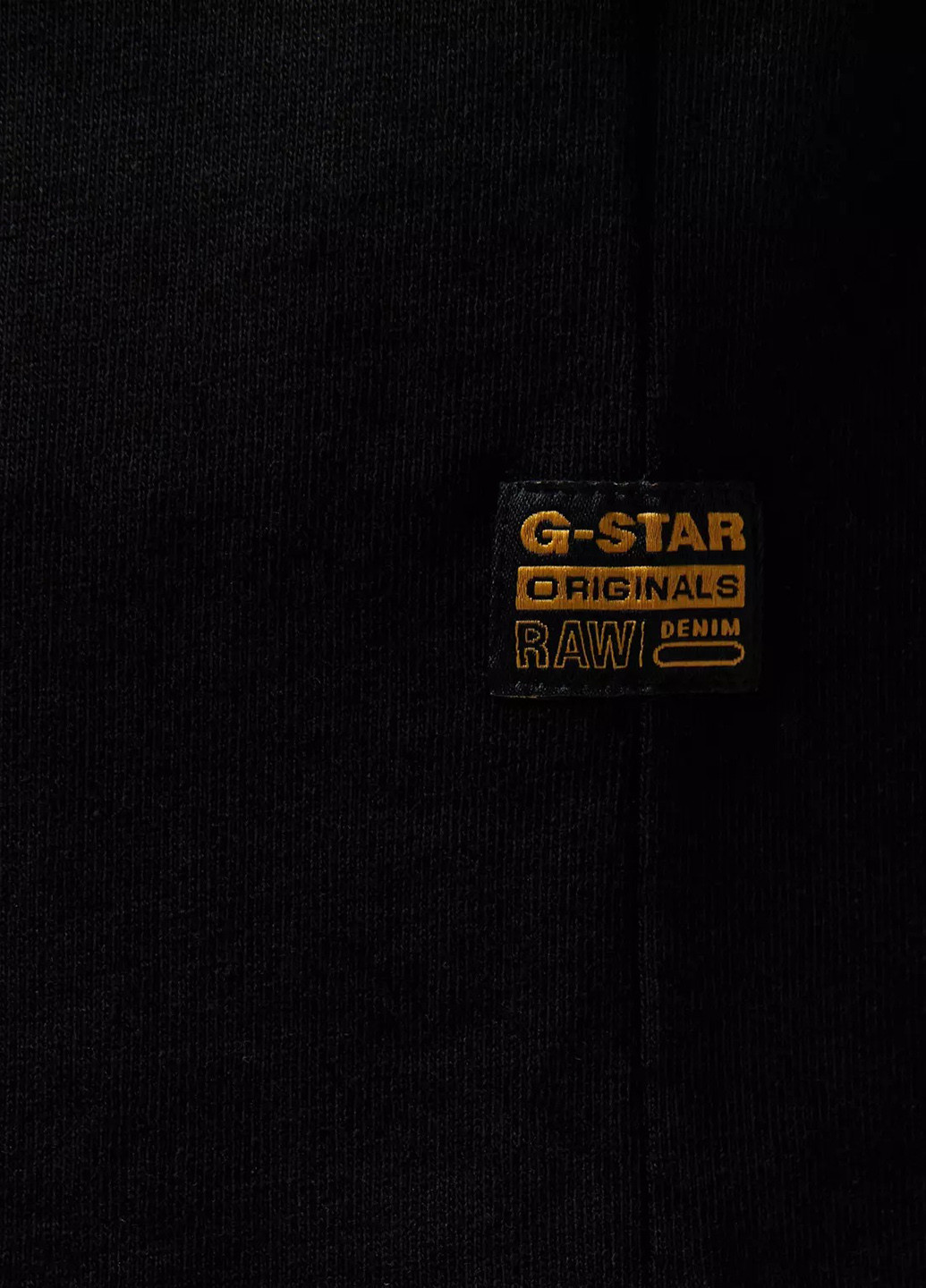 Чорна футболка G-Star Raw