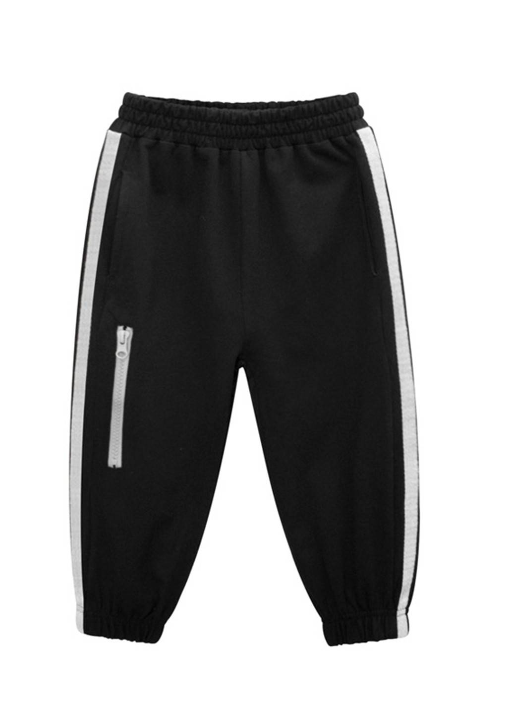 Черные спортивные демисезонные брюки джоггеры 27KIDS