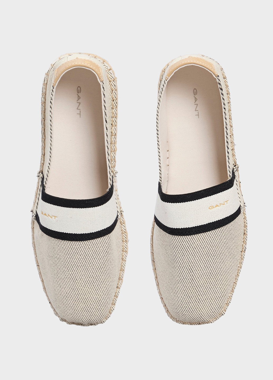 Бежевые эспадрильи Gant однотонный логотип (322564296)