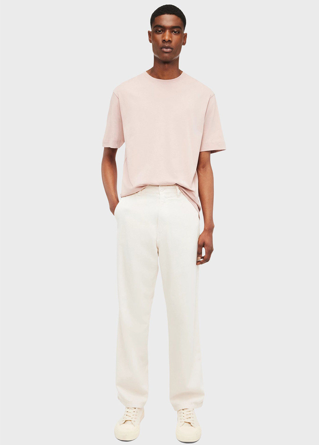 Светло-розовая футболка Drykorn