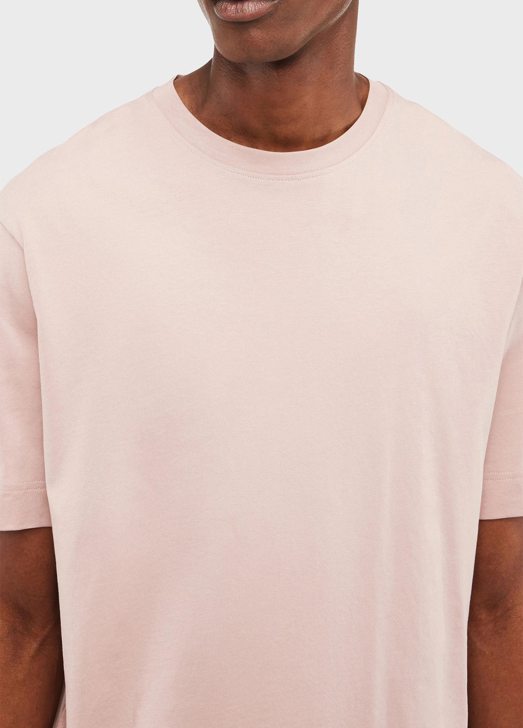 Светло-розовая футболка Drykorn
