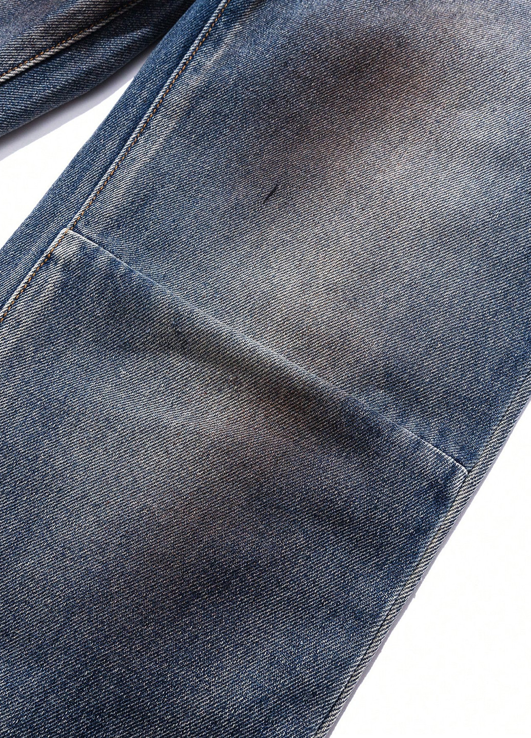 Синие демисезонные джинсы SHEIN