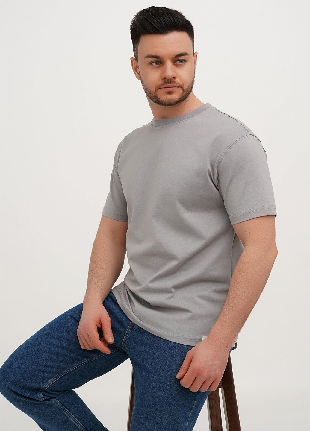 Серая футболка Trend Collection