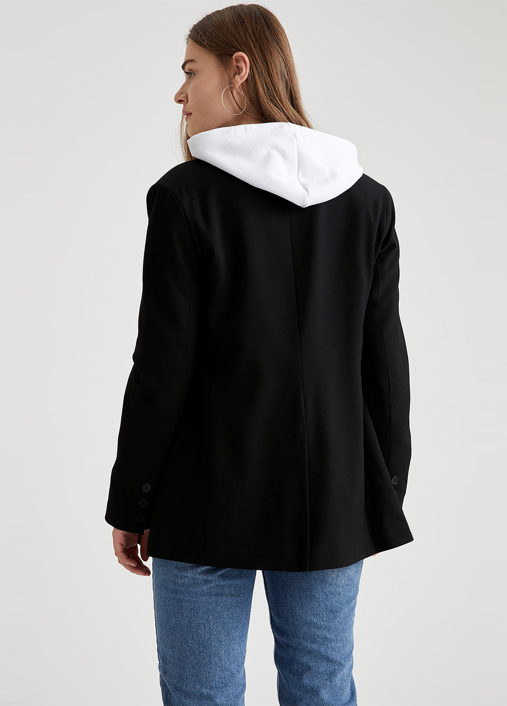 Черный женский свитер DeFacto - демисезонный