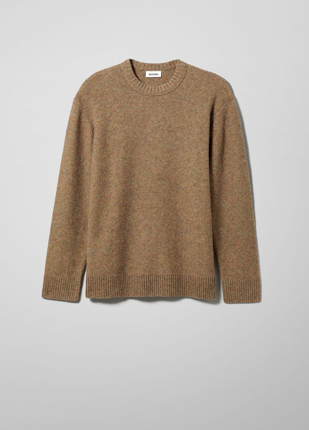 Светло-коричневый демисезонный свитер Weekday