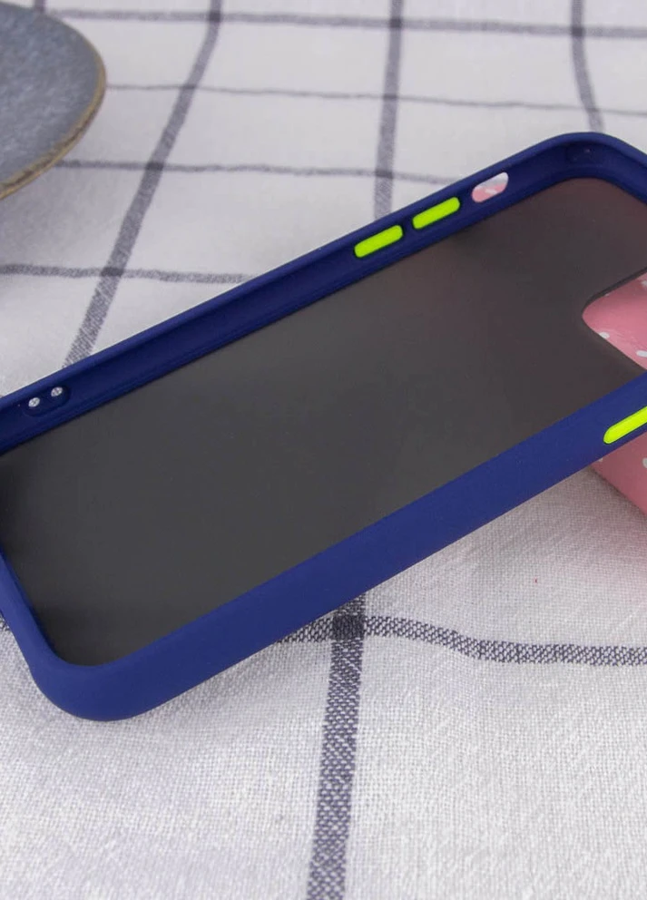 TPU + PC чохол Maxshield для Apple iPhone 11 Pro (5.8 ') Синій (is_00000031763_7) LikGus (229728060)
