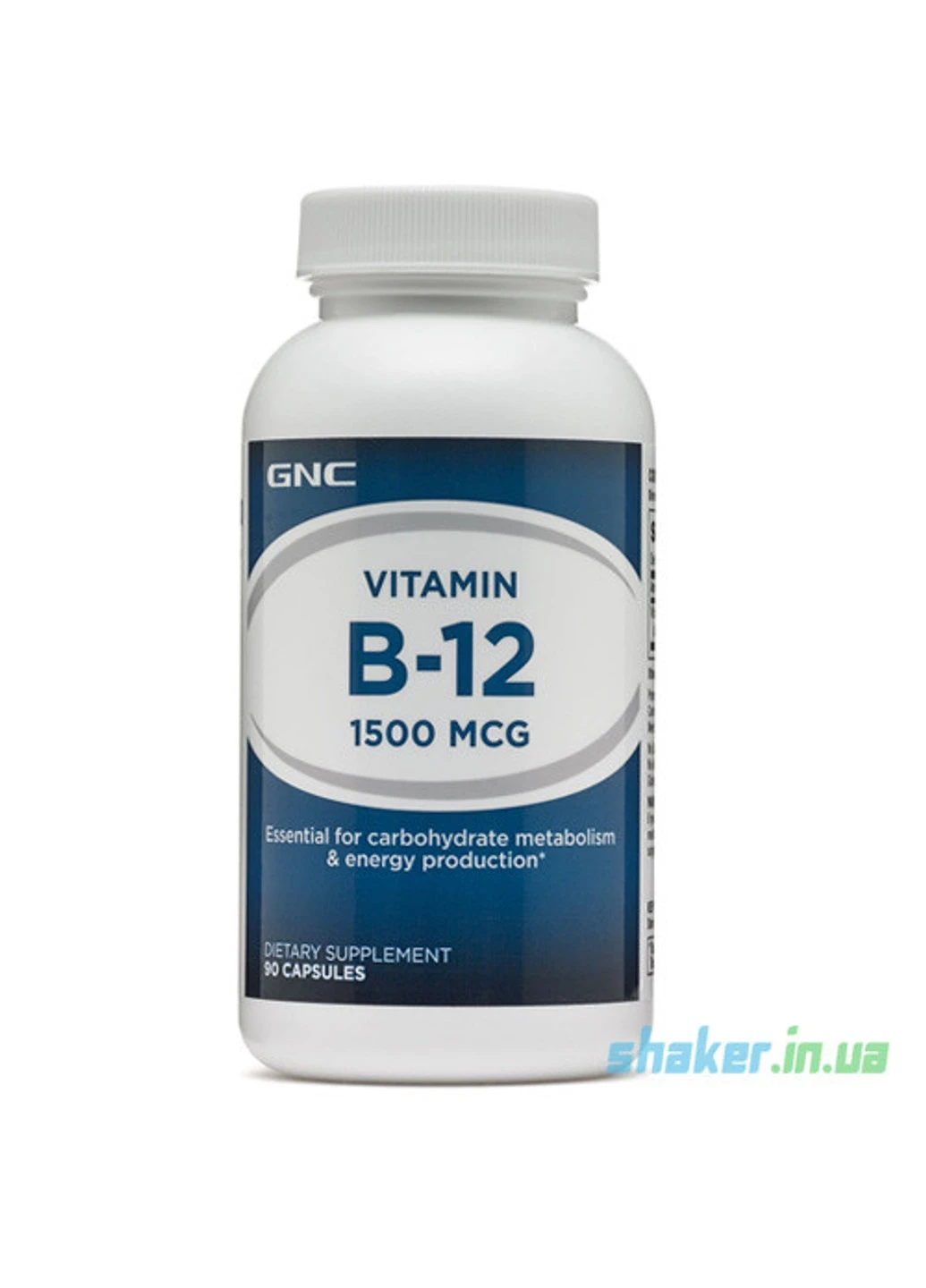 Витамин б12 Vitamin B-12 1500 (90 таб) гнс GNC (255410312)