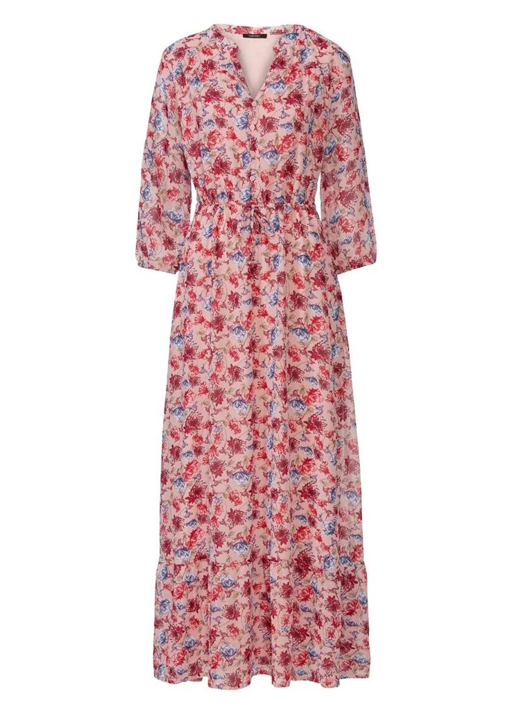 Комбінована кежуал сукня кльош Esmara з квітковим принтом