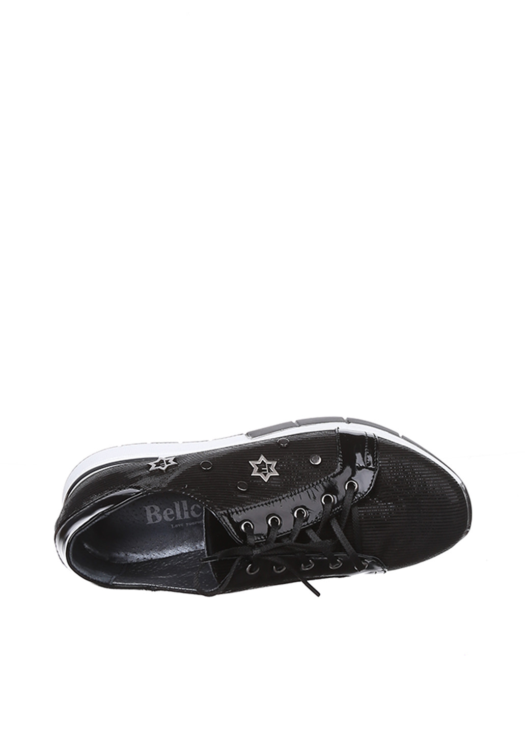 Черные демисезонные кроссовки Belletta