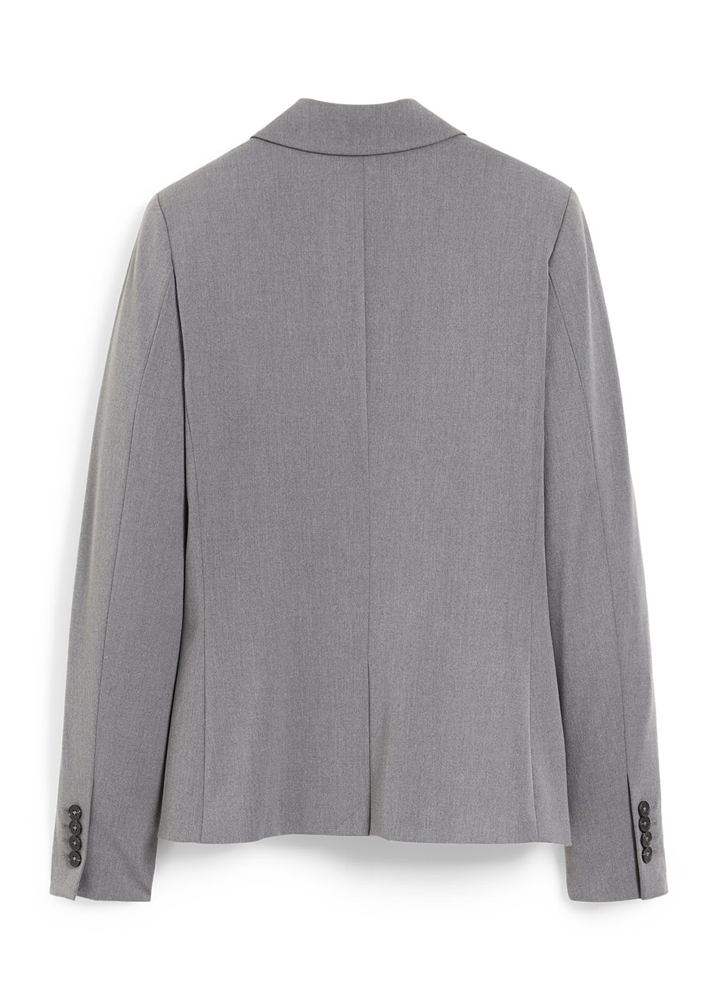 Серый женский жакет C&A меланжевый - демисезонный