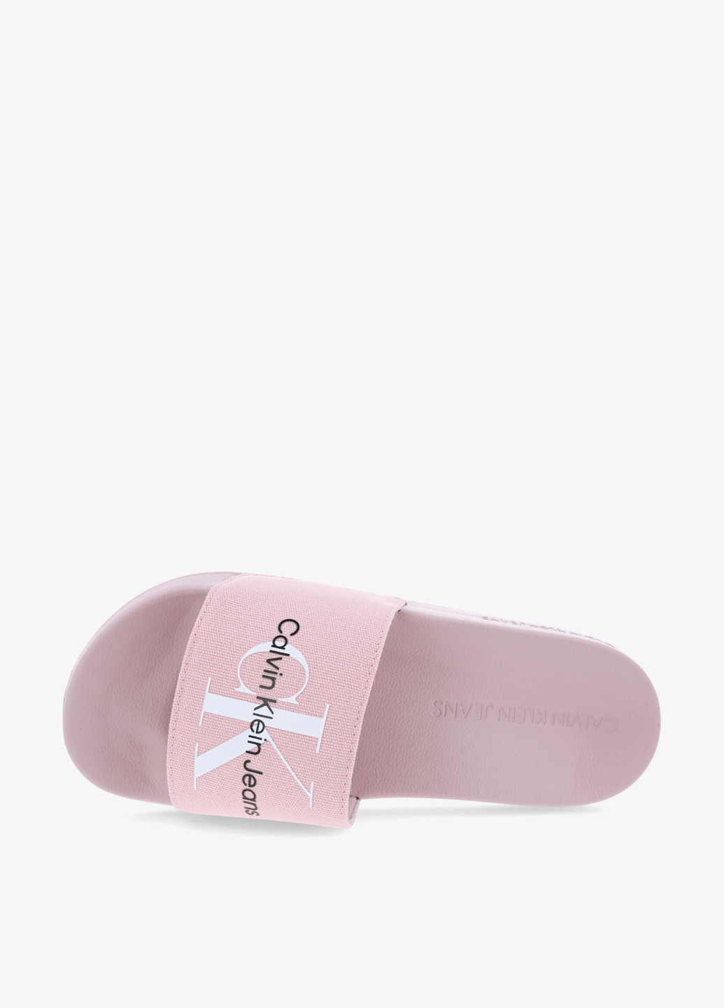 Светло-розовые шлепанцы Calvin Klein