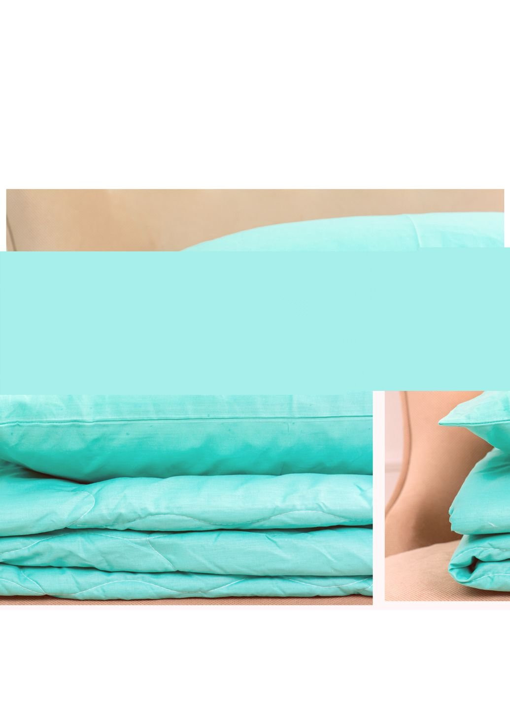 Одеяло MirSon шерстяное Летнее 2389 Mint 200x220 (2200003032659) No Brand (254009203)